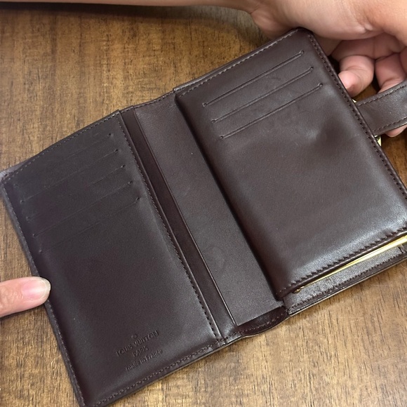 LV Vernis French Purse Wallet Amarante - Picture 5 of 11